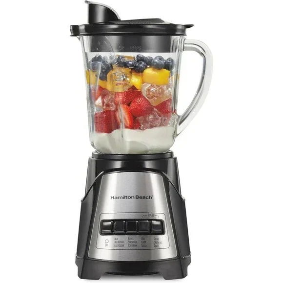Hamilton Beach Power Elite Multi-Function Blender - Black (58148AJ) NIB Kitchen